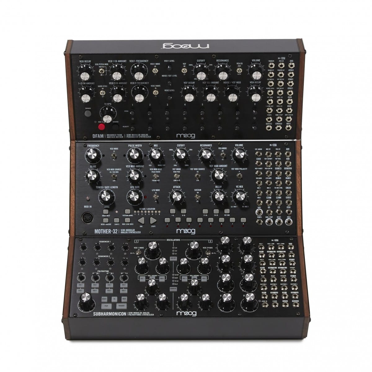 Moog Sound Studio — DFAM / Subharmonicon / Mother-32