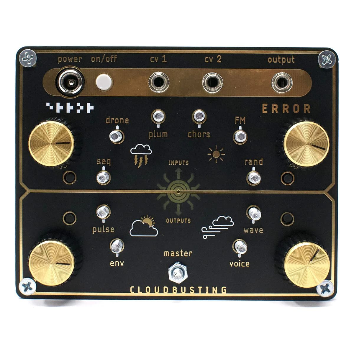 Error Instruments Cloudbusting XO / Gold Brickie