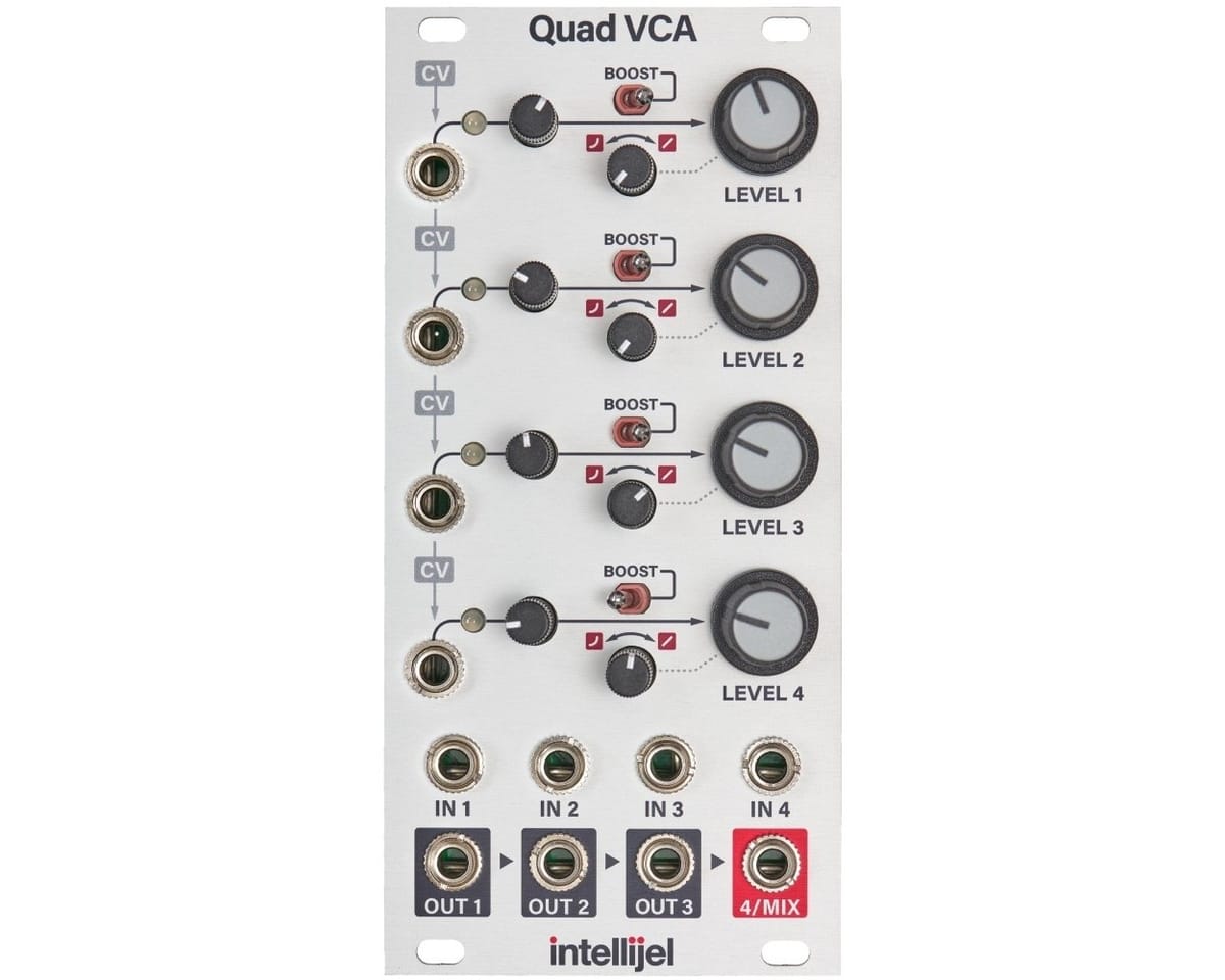 Intellijel Quad VCA