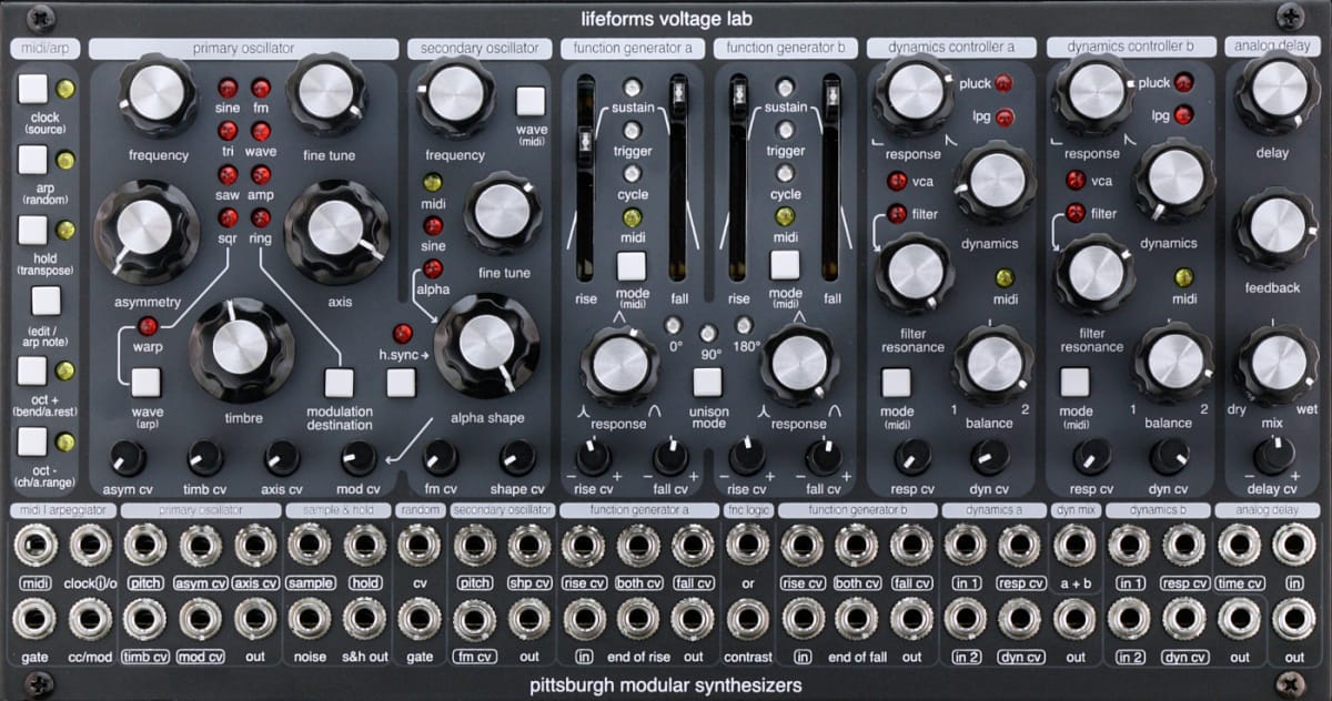 Pittsburgh Modular Voltage Lab Lifeforms