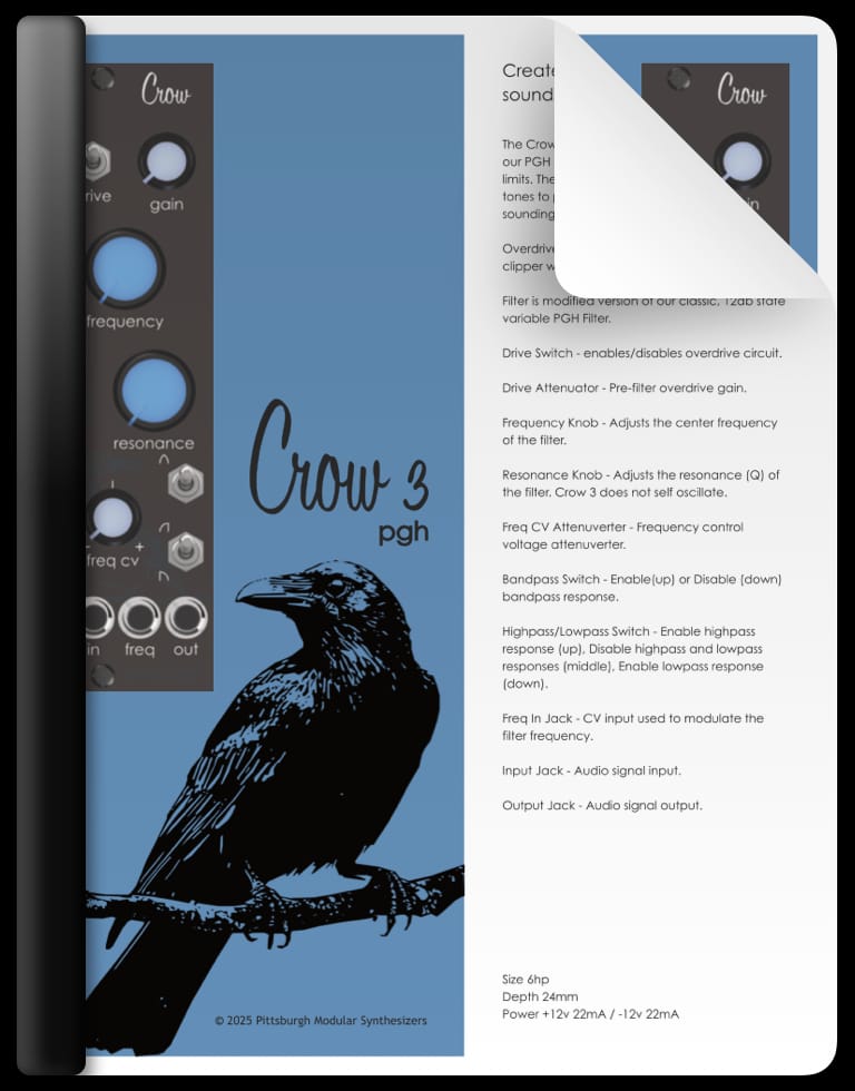 Pittsburgh Modular Crow